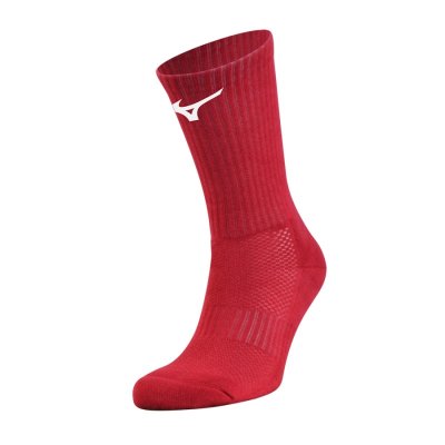 Calcetines Mizuno Handball Pair Hombre - Rojos / Blancos - Chile M856ZFSVLD